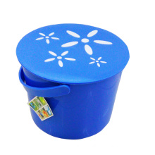 Blue Fashionable Storage Bucket with Handle (B05-66-13)